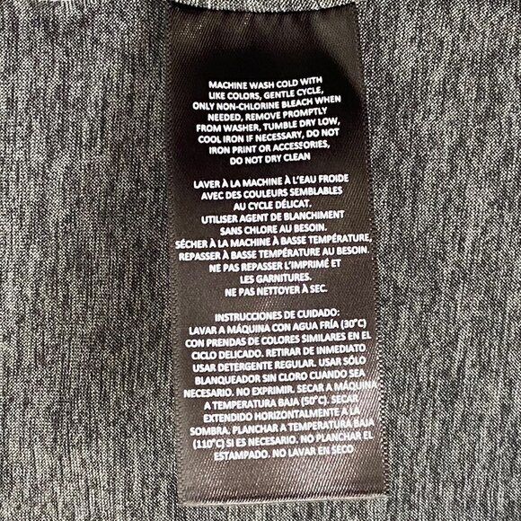 Spyder Swim Rashguard Shirt Mens size Medium Long Sleeve UPF 50+ Swimwear Gray - Picture 10 of 10